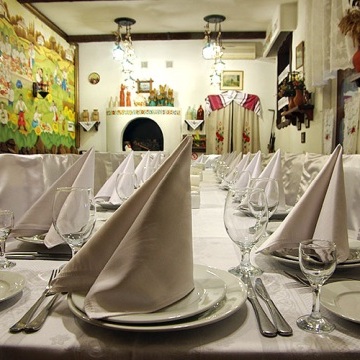 imprezy bankiety konferencje w restauracji Ukrainski Stravy Kijowie kuchnia ukraińska